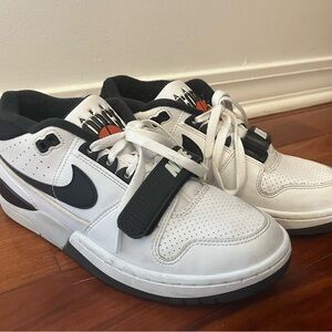 Nike x Billie Eilish Air Alpha Force 88 White and Black Sneakers Sz 7.5